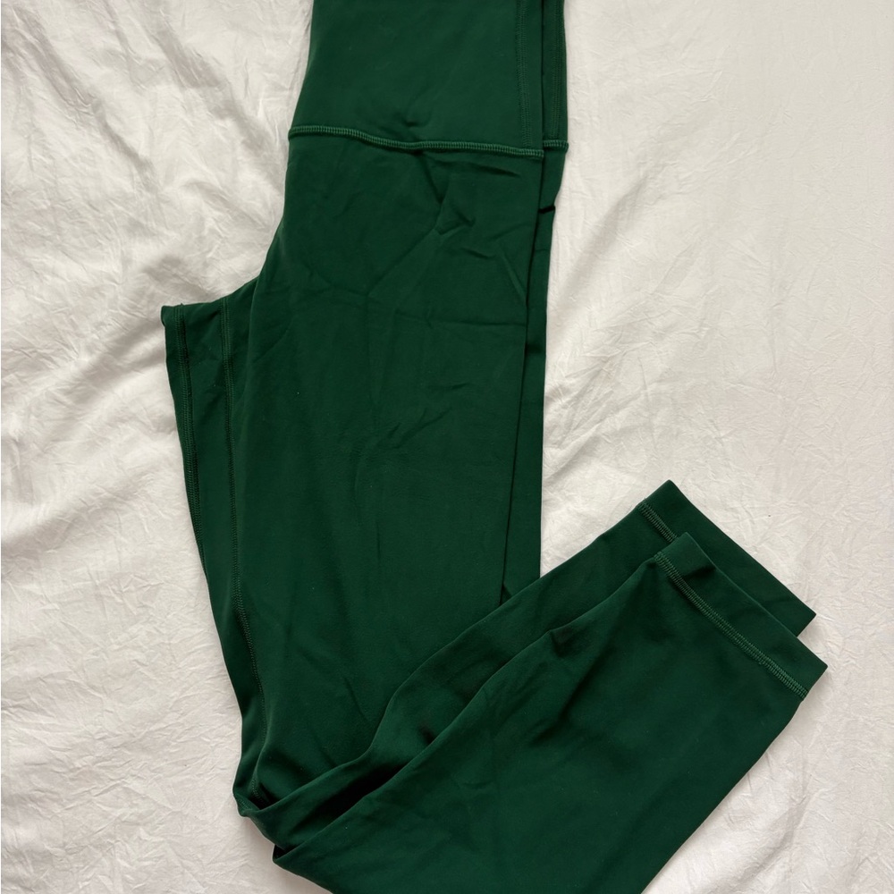 lululemon athletica Green align high rise Leggings